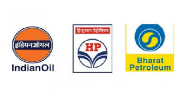 IOCL, BPCL and HP websites