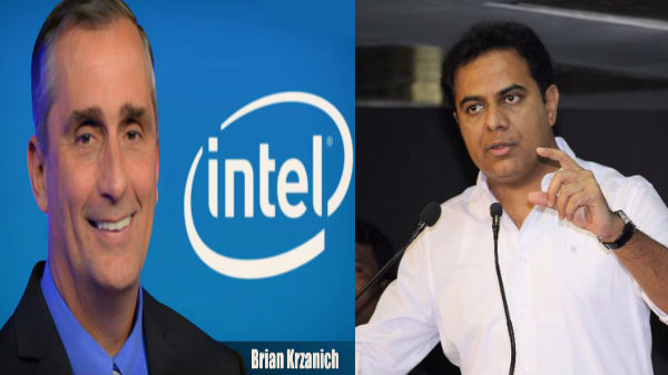 ఇంటెల్ సీఈవోతో త్వరలోనే భేటీ కానున్న కేటీఆర్‌...