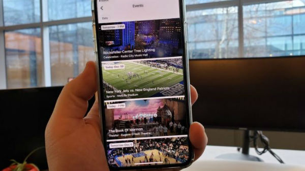 See live events that are happening nearby