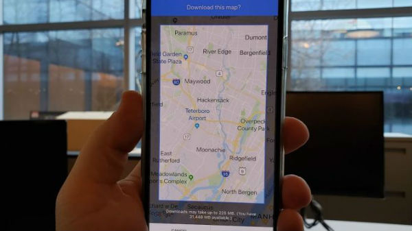 Save maps so they still work when you're offline