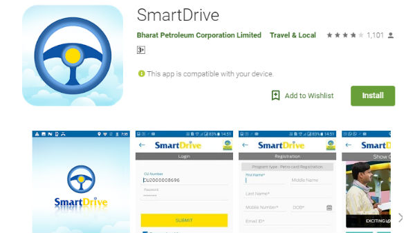 App: SmartDrive