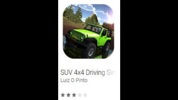 SUV 4x4 Driving Simulator