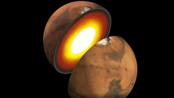 అంగారకుడి అంతర్భాగంలో..