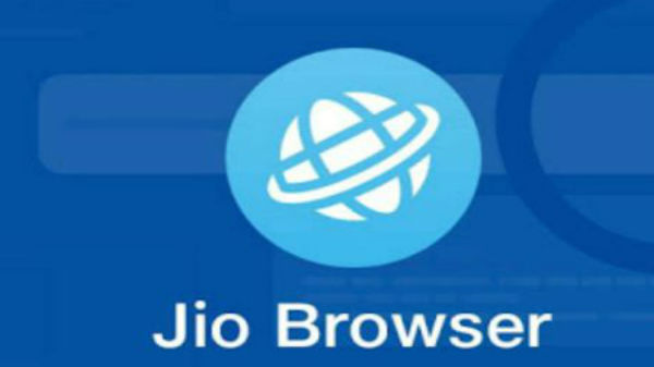 జియో బ్రౌజర్ యాప్ హోమ్ పేజీ పై