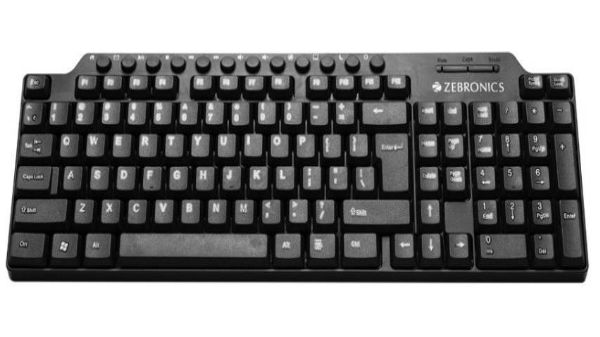 Zebronics Km2100 multimedia, USB keyboard