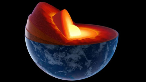 భూగర్భంలో 660 కిలోమీటర్ల లోతున భారీ పర్వతాలు