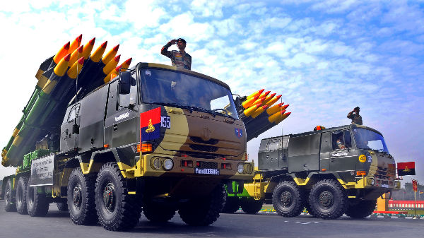 Pinaka మల్టీ- బ్యారెల్ రాకెట్ లాంచర్