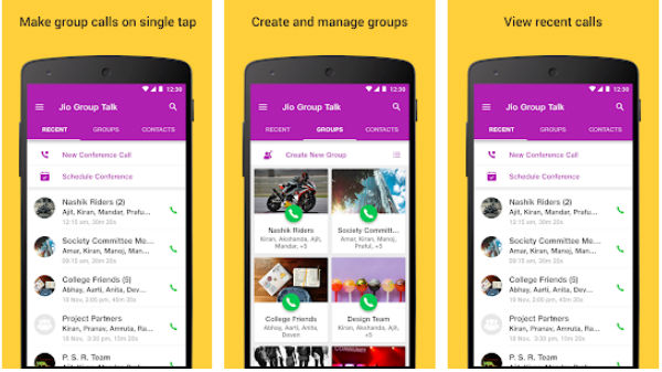 ఈ JioGroupTalk యాప్ 
