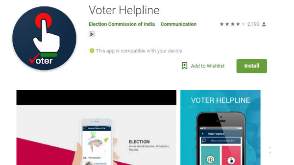 Voter Helpline