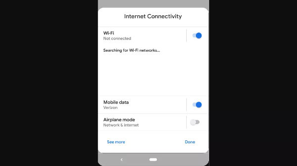 To connect to Wi-Fi without showing the password