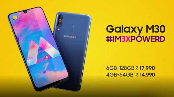 9. బ్యాటరీ: 5000 mAh వద్ద శామ్సంగ్ గెలాక్సీ M30 గరిష్ట బ్యాటరీ సామర్థ్యం కలిగి ఉంది