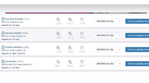 IRCTC వెబ్‌సైట్‌లో స్టన్నింగ్ ఫీచర్లు