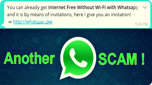 whatsapp offering 1000gb free internet data on its birthday is a hoax