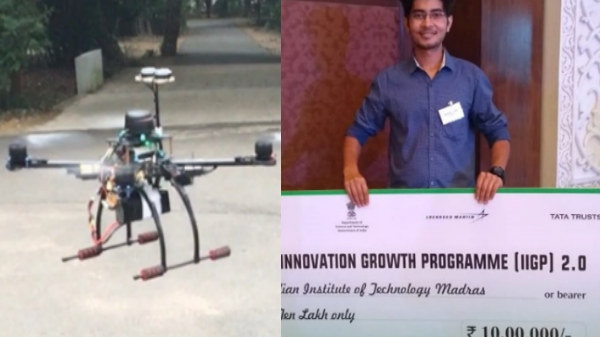IIT-Madras students create smart agricopter to spray pesticides