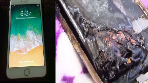 11-Year-Olds iPhone 6 Catches Fire in the US: Report