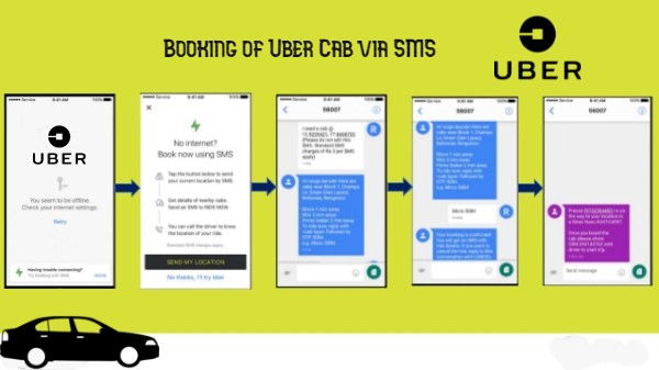 uber testing call and sms based cab booking in india