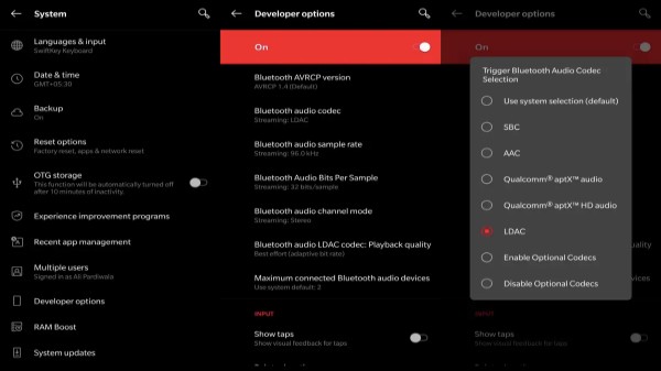 మీ Android స్మార్ట్‌ఫోన్‌లో బ్లూటూత్ కోడెక్‌ను ఎలా మార్చాలి: