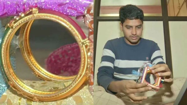 Man in Telangana’s Hyderabad develops ‘smart bangle’ for women’s safety