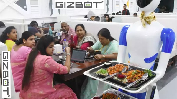 రోబోట్లు ఆహారాన్ని అందిస్తాయి: