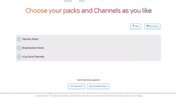 టాటా స్కై వాట్సాప్ సర్వీస్ కు నమోదు చేయడానికి ఇతర మార్గాలు: