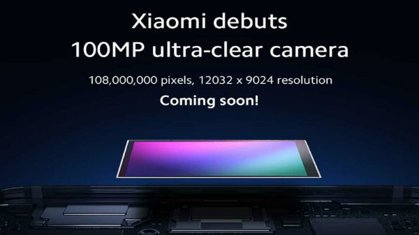 xiaomi 100 megapixel camera smartphone coming soon