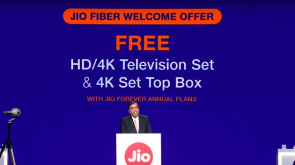 జియో 4K సెట్-టాప్ బాక్స్