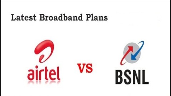 ఎయిర్‌టెల్ VS బిఎస్‌ఎన్‌ఎల్ బ్రాడ్‌బ్యాండ్ ప్లాన్లు 