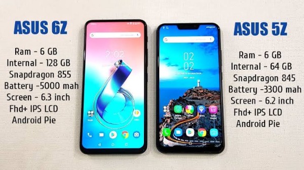 ఆసుస్ 6z స్పెసిఫికేషన్స్ 