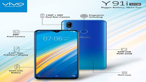 వివో Y91ఐ స్పెసిఫికేషన్స్ 