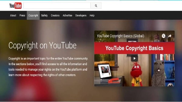 కంటెంట్ కాపీరైట్ 