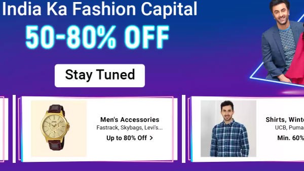 ఫ్యాషన్లలో 50% నుండి 80% వరకు ఆఫ్ 