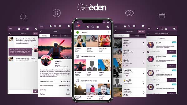 గ్లీడెన్‌లో ఎక్కువ మంది పురుషులు