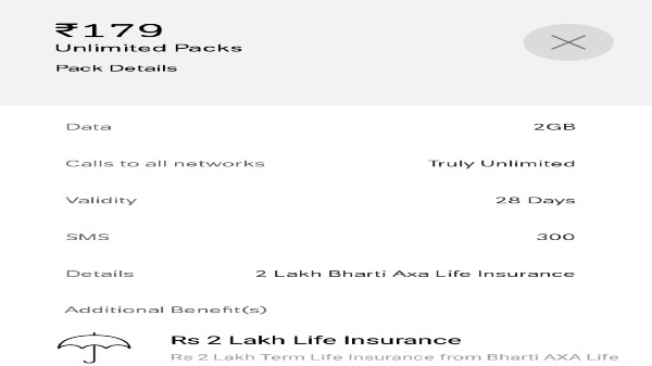 రూ.2 లక్షల జీవిత బీమాను అందిస్తున్న ఎయిర్‌టెల్ ప్రీపెయిడ్ ప్లాన్‌లు 