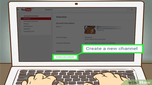 ఆండ్రాయిడ్ ఫోన్ ద్వారా యూట్యూబ్‌లో అకౌంటును సృష్టించడం 
