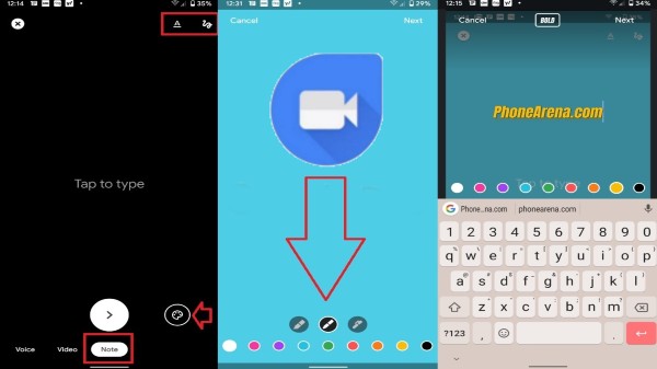 గూగుల్ డుయో ద్వారా డూడుల్‌లను ఎలా పంపాలి