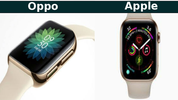 ఆపిల్ వాచ్‌తో బలమైన పోలిక