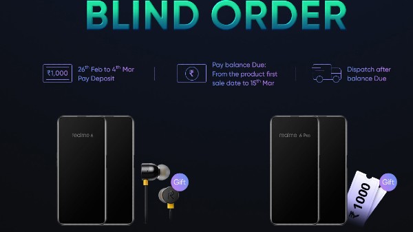 రియల్‌మి 6,6ప్రో ఇండియా ధరల వివరాలు  