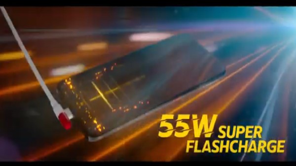 55W సూపర్ ఫ్లాష్‌ఛార్జ్ టెక్నాలజీతో 4,440mAh బ్యాటరీ