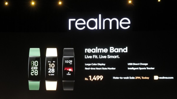 ఇండియాలో రియల్‌మి ఫిట్‌నెస్ బ్యాండ్‌ ధర 