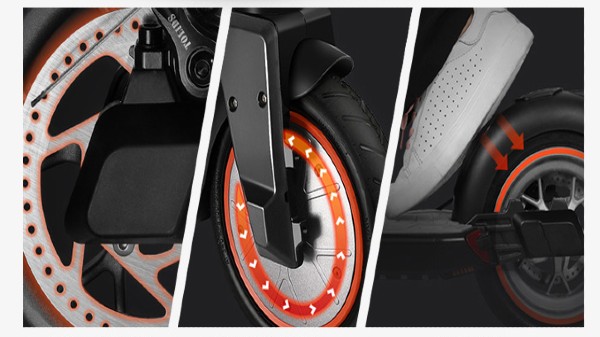 ఎలక్ట్రిక్ స్కూటర్  బ్రేక్ సిస్టమ్