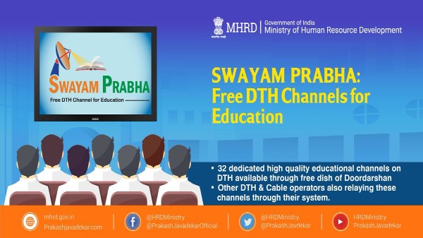 డిటిహెచ్ -MHRD 