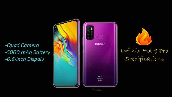 ఇన్ఫినిక్స్ హాట్ 9 సిరీస్ స్పెసిఫికేషన్స్ 