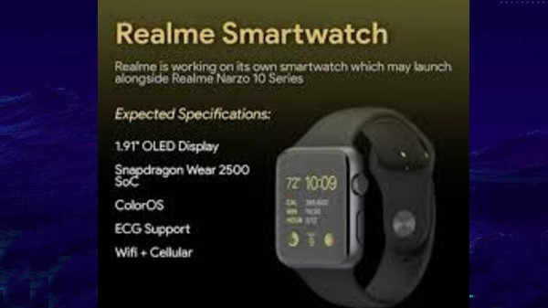 రియల్‌మి  స్మార్ట్‌వాచ్‌ స్పెసిఫికేషన్స్ 