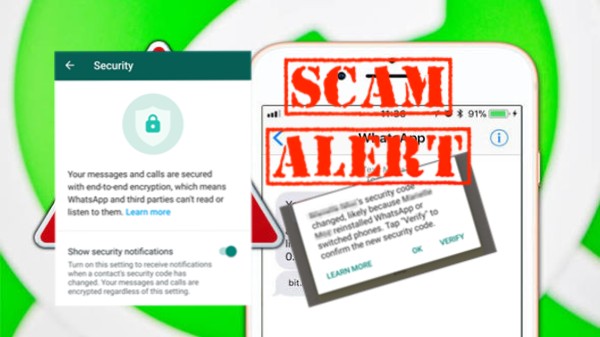 వాట్సాప్ వెరిఫికేషన్ కోడ్స్ స్కామ్ 