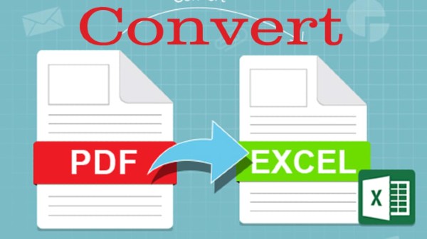 convert pdf to excel