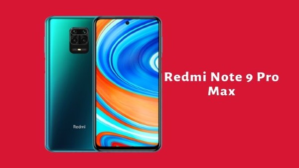 రెడ్‌మి నోట్ 9 ప్రో మాక్స్