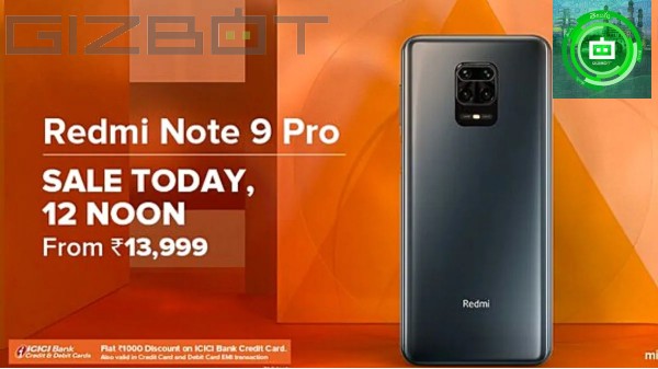 Xiaomi Redmi Note 9 Pro ధర