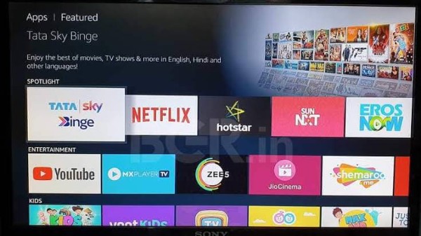 టాటా స్కై బింగే ఆండ్రాయిడ్ సెట్ టాప్ బాక్స్ 