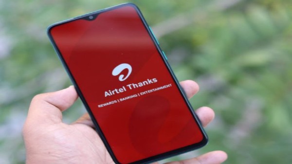 ఎయిర్‌టెల్ థాంక్స్ యాప్ వినియోగం 