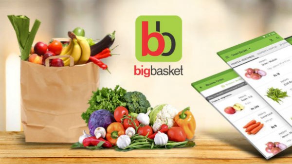 బిగ్ బాస్కెట్ , గ్రోఫర్స్ వంటి ఇ-కిరాణా కంపెనీలు